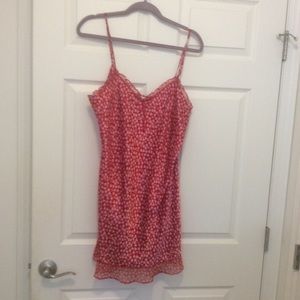 Beautiful robe and nighty, red with hearts.